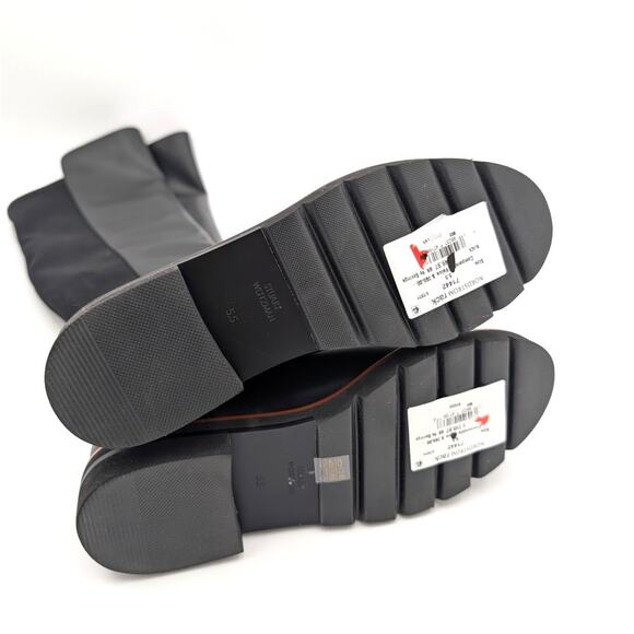 Stuart Weitzman Adrina City Over the Knee Boots Women's Black Size US5.5B EU36 - Picture 8 of 14